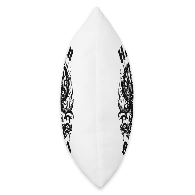 HAIL SEITAN - go vegan Throw Pillow