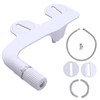 G1/2 Toilet Bidet Attachment Set ABS Dual Nozzle Bathroom Bidet
