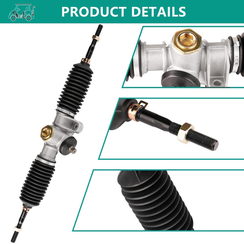 DRIVE UP Golf Cart Steering Gear Box Assembly, Club Car