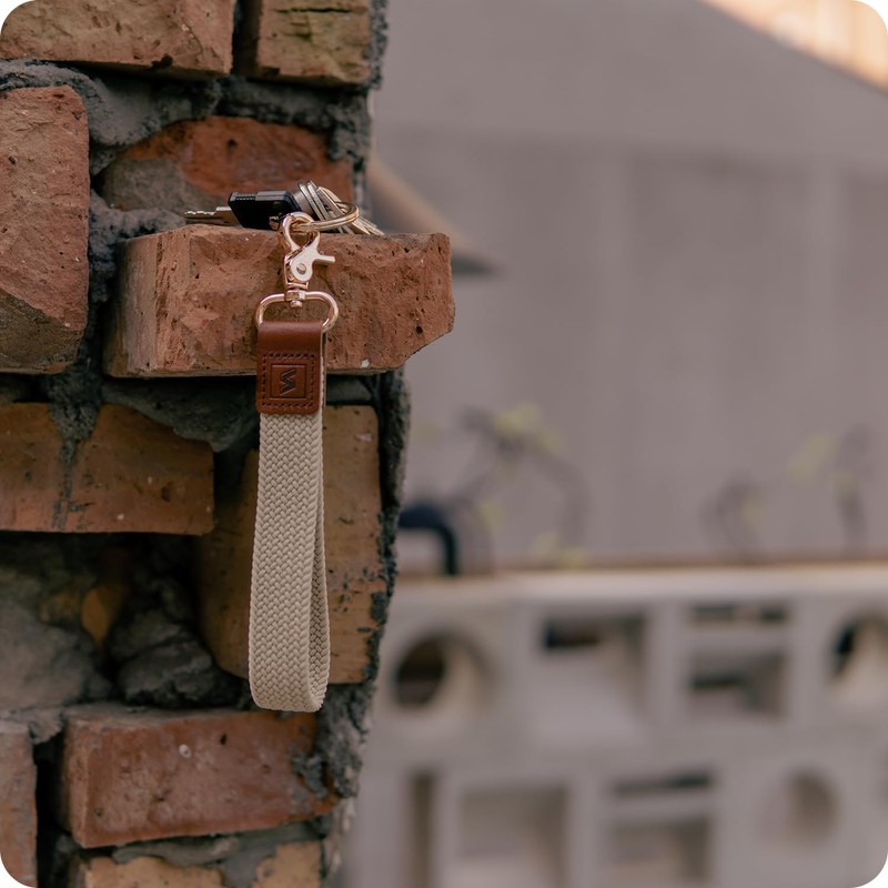 SENLLY Wristlet Lanyard, Stretchy Keychain Holder, Original Elastic Anti-Drop Design