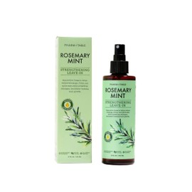 PHARM TO TABLE Rosemary & Mint Leave-In Conditioner, Nourishes Dry Hair, Detangles, Soothes & Purifies Scalp, Frizz-Control Formula, 240ml/8 fl oz