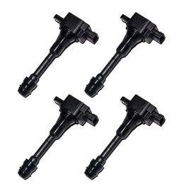 King Auto Parts Bobina de encendido de repuesto para Nissan Altima Sentra X-Trail 2.5L UF350 22448-8H315 22448-8H310 C1398 UF-350 (juego de 4)