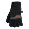 Simms Windstopper Half-Finger Glove - Black - Small