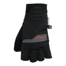 Simms Windstopper Half-Finger Glove - Black - Small