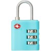 Concise 299745 BL TSA 3 Digit Combination Lock, 1.1 inches