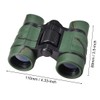 uxcell Binoculars 4X30 Compact Foldable Binoculars Shock Proof Dark Green