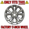 Auto Reflections Set of 4 17" 10 Spoke Wheel Skins