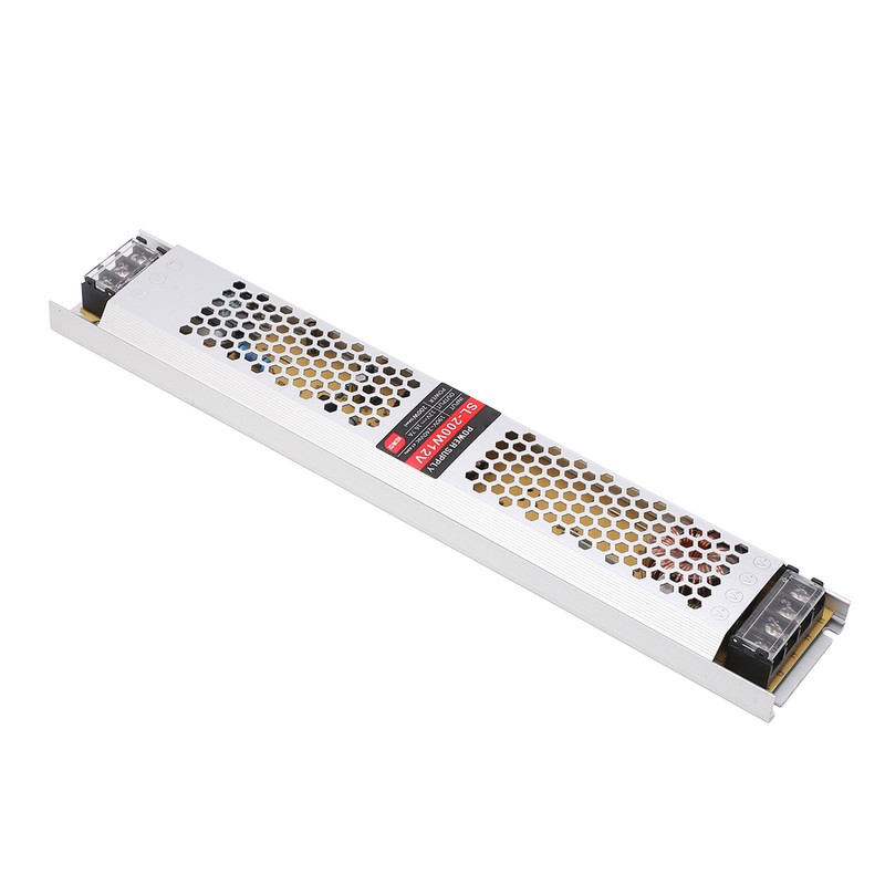 LED Power Supply Ultra Thin 190V‑240V AC Input 12V 16.7A