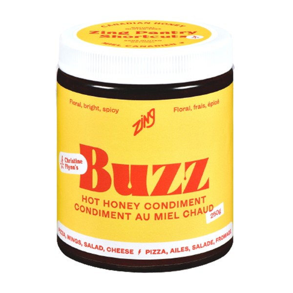 Zing Buzz Hot Honey Condiment 250g