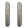 ALPENSTAHL Door Hinge for Welding, Weld-On Hinges, 2-Piece with Extendable