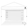 MordenApe Sunshade Sidewall with Storage Net Bag for 10x10 Pop