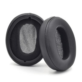 WH-XB900N Earpads Replacement Ear Pads Protein Leather Ear Cushion Cover Compatible with Sony WHXB900N WH-XB900N/B WH-XB900N Noise Cancelling Headphones (Black)