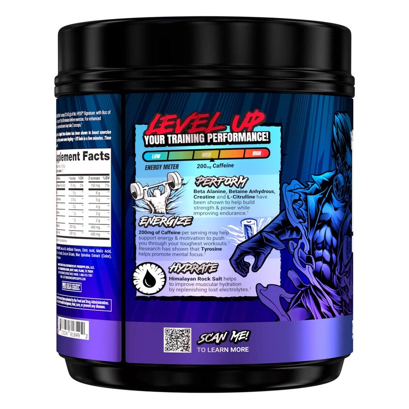 Optimum Nutrition Mr. Hyde Signature Pre-Workout Blue Razz with Creatine,