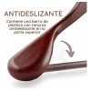 Universo en Linea Set 6 Gancho De Madera Hombro Ancho