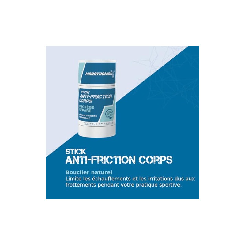 Marathonian - Anti-friction pen for the body - 100% natural