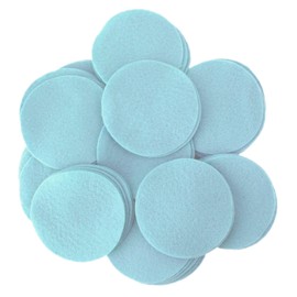Playfully Ever After Light Blue Craft Felt Circles (2 Inch - 44pc)