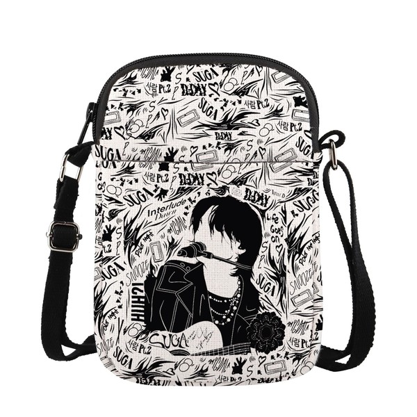 WSNANG Korean Group Crossbody Bag SUGA Bag K-pop Members Name