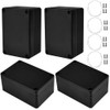 ADERTOS 4 x Plastic Housing IP65 Waterproof Junction Boxes Distribution