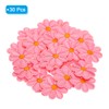 sourcing map Flower Iron-on Patches Embroidered Sew Flower Patch Appliques