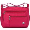 SHIFANQI Crossbody Bags for Women,Multiple Pockets Casual Ladies Shoulder Handbags,Waterproof
