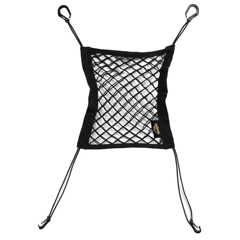 Armor All Front Seat Cargo Net Organizer, Super-Durable Expandable Nylon