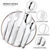20 Pieces Silverware Set Premium Stainless Steel Flatware Set Service