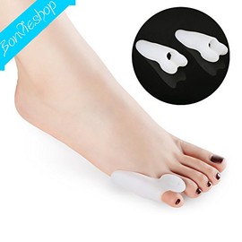 Bonvie.shop 1 Pair Gel Cushion Small Toe Pressure Protection Bunion Pads Small Toe Separator Toe Separator