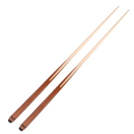 GSE Games & Sports Expert 42" 1-Piece Canadian Maple Shorty Billiard Pool Cue Sticks, Hardwood Billiard House Bar Pool Cue (42-Inch, 2 Pack)