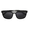 DOCKERS Men's Ethan Sunglasses Aviator, Black, 56.5mm