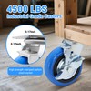 W B D WEIBIDA 6 Inch Heavy Duty Casters Set