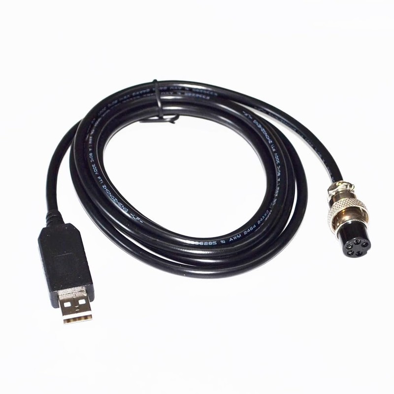 RIKYJIC USB to 5-Pin Aviation Connector Cable for Mad Catz