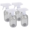 PACKOVE 4pcs Refillable Spray Bottles Transparent Plant Watering and Hair