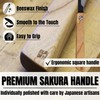 KAKURI Japanese Pull Saw - Dozuki Dovetail Saw 8.2" for