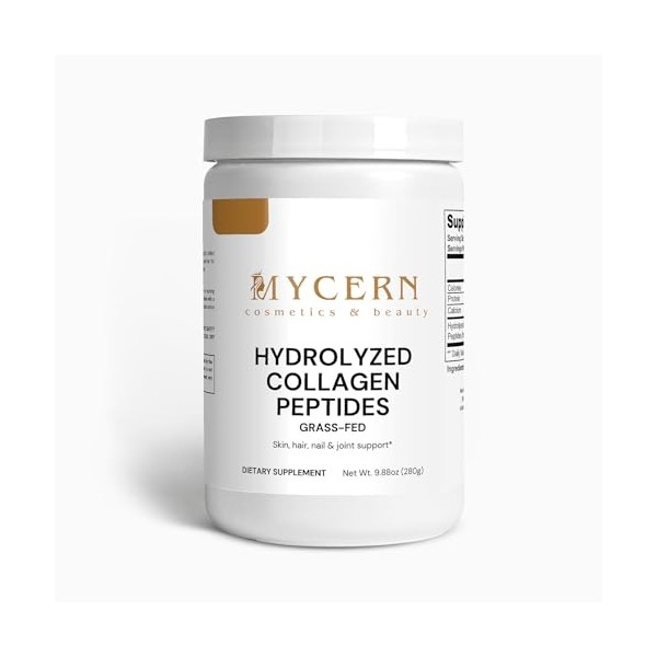 Grass-Fed Hydrolyzed Collagen Peptide Powder Unflavored, Types 1 & 3