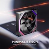 AsiaHorse RGB PC Fan 120 mm Case Fan [Pack of