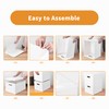Seseno File Organizer File Box with Lid, Universal Hanging File