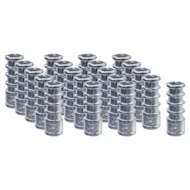 Tighall 20pcs 1/4 * 1-1/2 Zinc Alloy Concrete Anchors Heavy-Duty Long Lag Shield Bolts for Concrete Walls Heavy Loads Outdoor Fence Posts