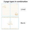 Notebook with Lock, B6 PU Leather Journal Diary with Pen