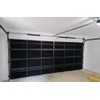 COLL7AWS Reflective Black PRE-Cut Garage Door Insulation Panel KIT: 1