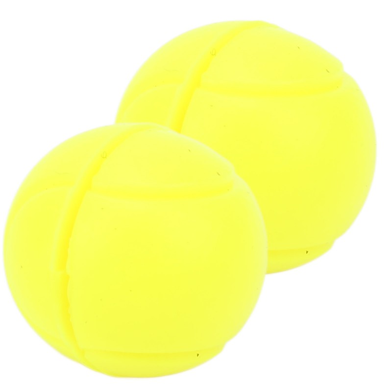 6 Pcs Tennis Racket Damper Silicone Shock Absorber Tennis Ball