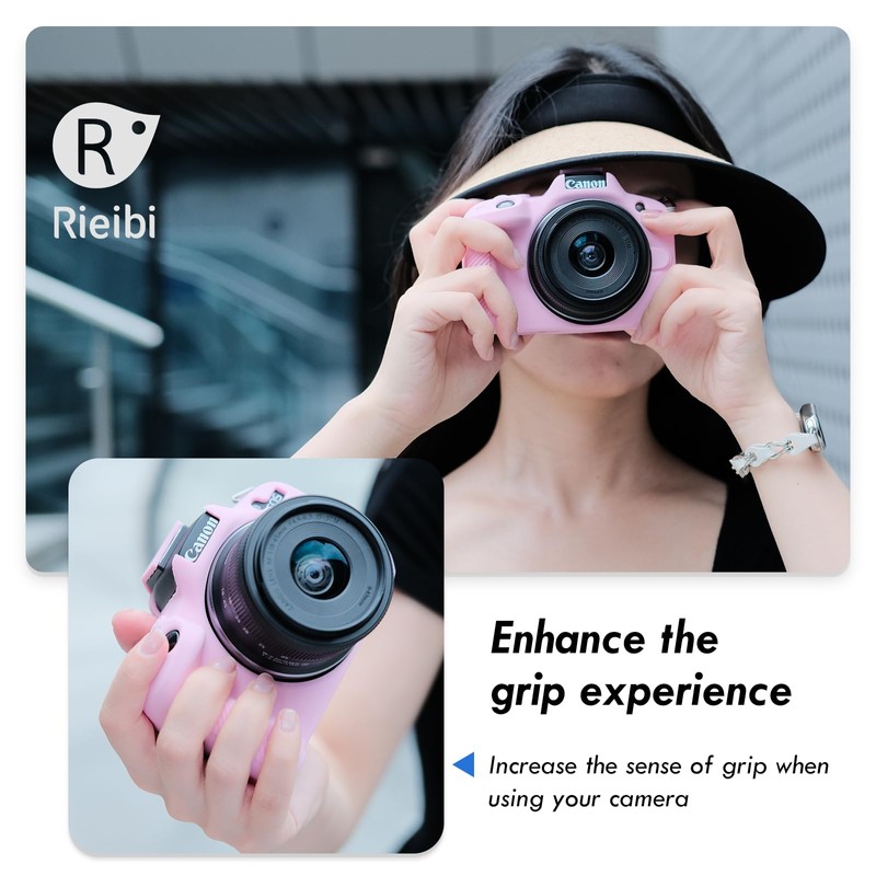Rieibi Funda EOS R50, Funda Protectora de Silicona Suave para