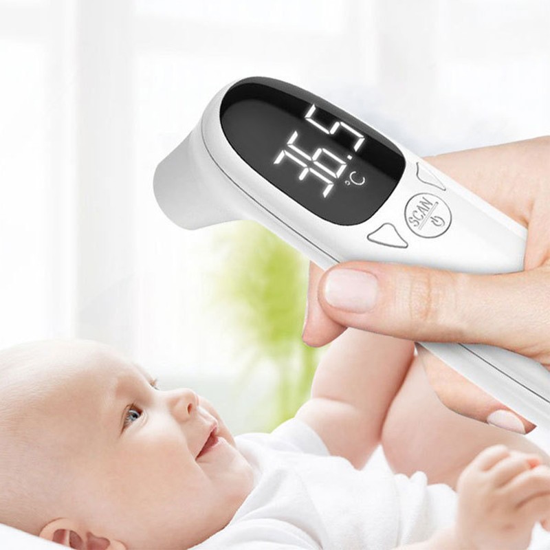 Digital Thermometer Dual Probes Forehead & Ear Temperature Measurement Sensitive