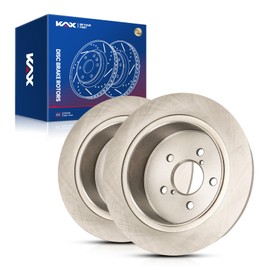 KAX Rear 31403 Disc Brake Rotor Fits for Subaru Outback 2005-2009, Legacy 2005-2009 2.5L, Legacy 2009 3.0L, Automotive Replacement Brake Rotors, 2pcs