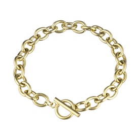 925 Sterling Silver Bracelets for Women Teens, Love Heart Charm Chain Bracelet Bangle Fashion Jewelry Gifts (link braclet-OT 14K gold)