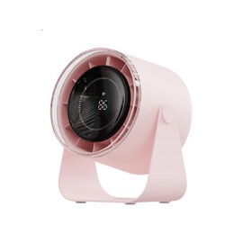 DURBESTER Desk fan, 100 Speeds 115° Tilt Small Travel Camping Table Fan (Pink)