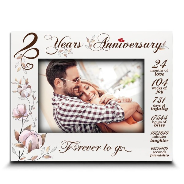 BELLA BUSTA-2 Years Anniversary Keepsake- Traditional 2nd Weeding Anniversary Design