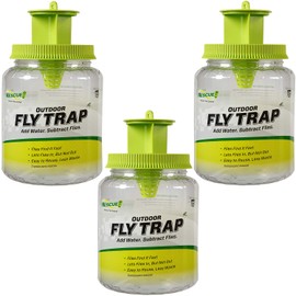 RESCUE! Outdoor Fly Trap - Reusable and Effective Pest Control