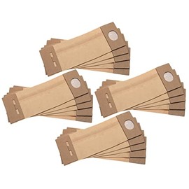 vhbw 20 x Turbo Filters Compatible with Makita BO3700, 9046, 9046J, BO4900, BO4900V Orbital Sander, Random Orbital Sander, Paper Dust Bag Set
