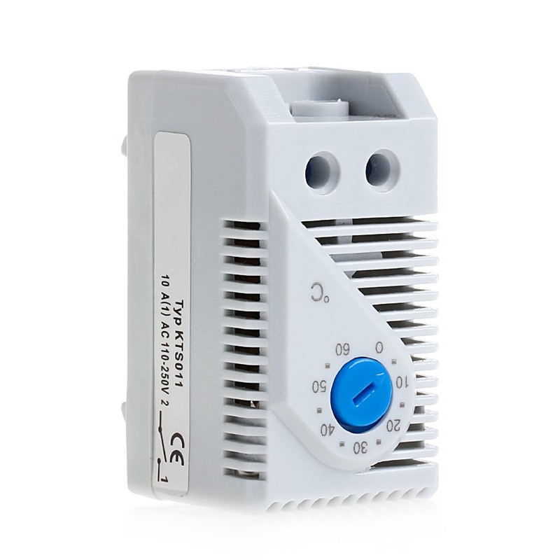Vacatga KTS011 0-60℃ Compact Mechanical Thermostat Sensor Temperature Controller New