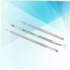Healeved Stainless Steel Manicure Tool Set Cuticle Pusher Nail File